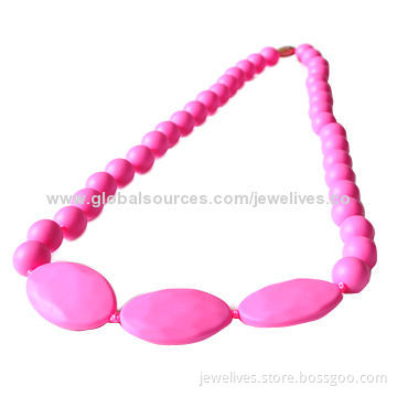 Hot-selling Silicone Necklaces, OEM Orders are Welcome